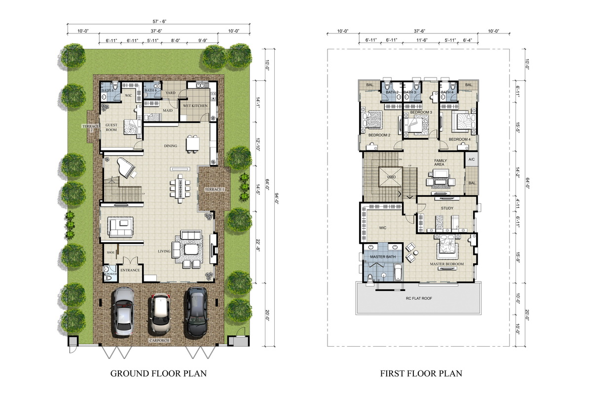 Contemporary House Designs And Floor Plans Malaysia Gurus Floor